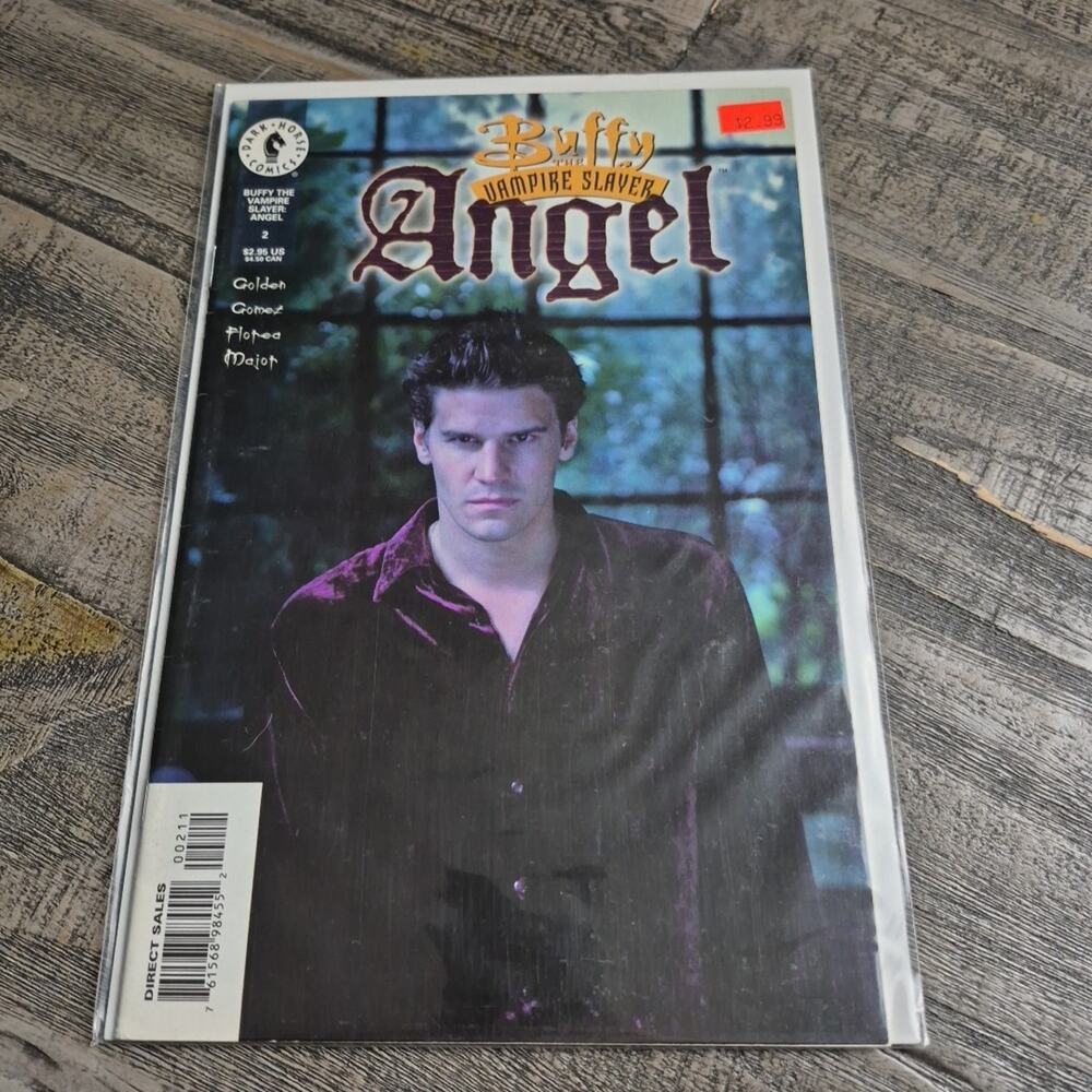 Buffy The Vampire Slayer Comic Angel # 2 Dark Horse Golden Gomez Florea